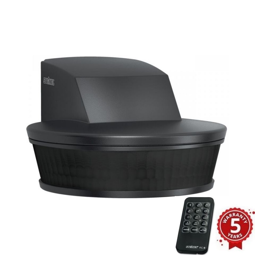Steinel 056650 - Liiketunnistin SensIQ S IP54 musta