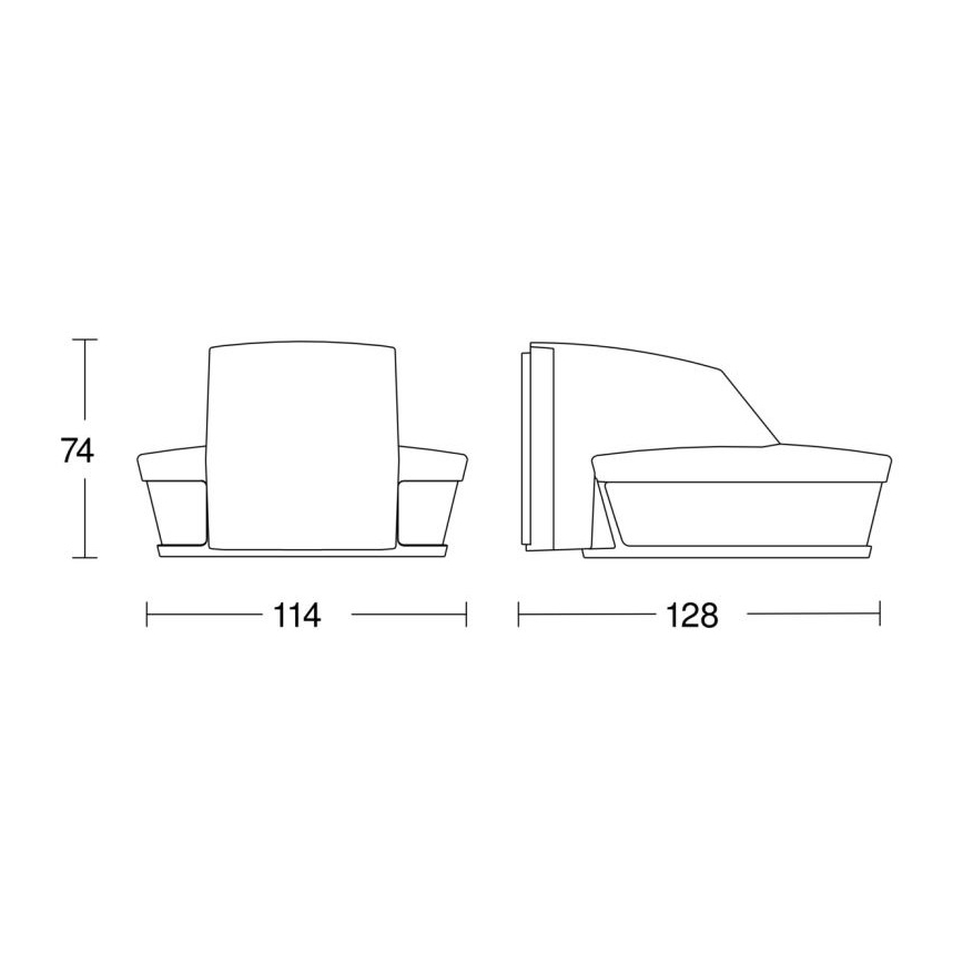 Steinel 056650 - Liiketunnistin SensIQ S IP54 musta