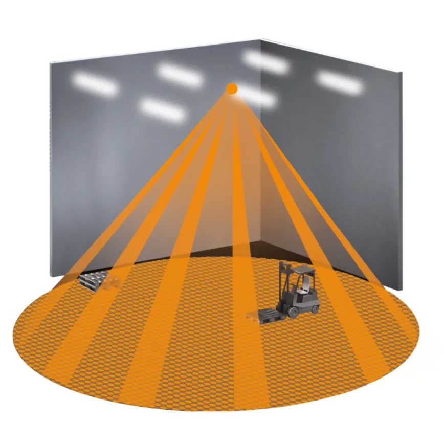 Steinel 057374 - Liiketunnistin IS 3360 MX Highbay DALI-2 IP54 valkoinen