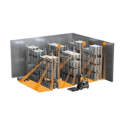 Steinel 057398 - Liiketunnistin IS 345 MX Highbay DALI-2 IP54 valkoinen