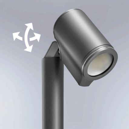 STEINEL 058661 - LED-ulkovalaisin anturilla SPOT WAY 1xGU10 / 7W / 230V IP44