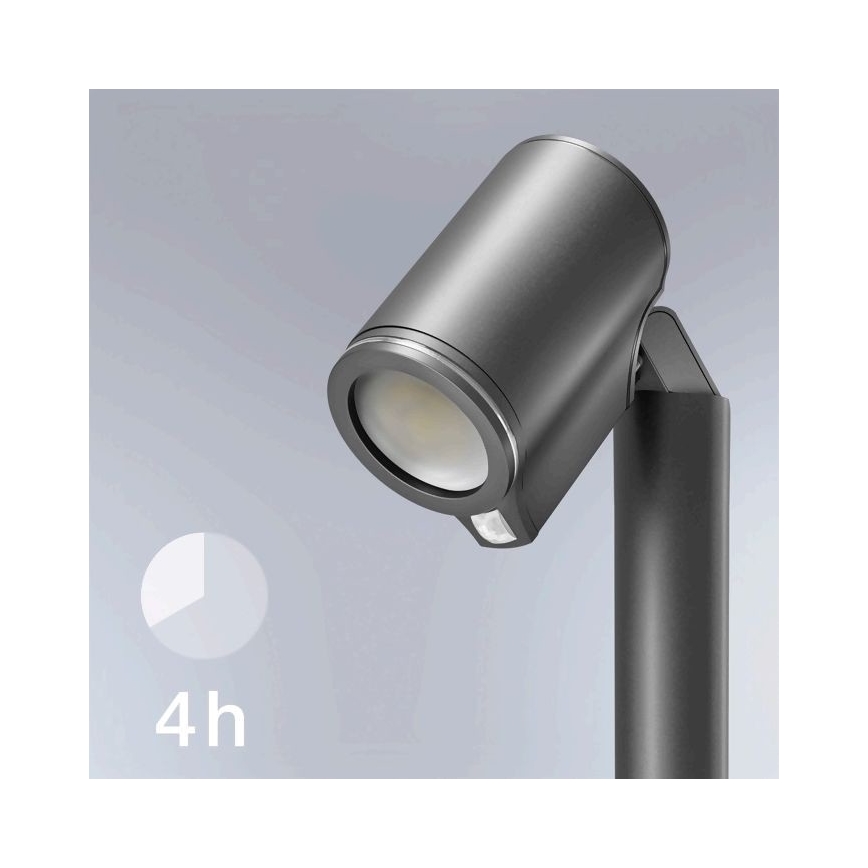 STEINEL 058661 - LED-ulkovalaisin anturilla SPOT WAY 1xGU10 / 7W / 230V IP44