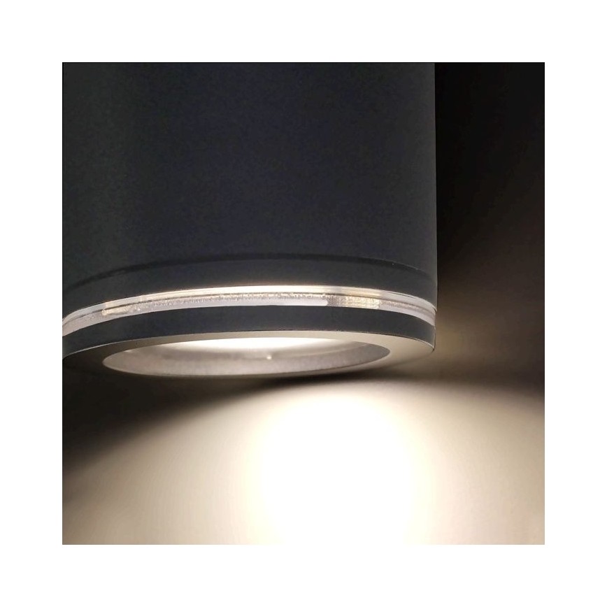 STEINEL 058661 - LED-ulkovalaisin anturilla SPOT WAY 1xGU10 / 7W / 230V IP44