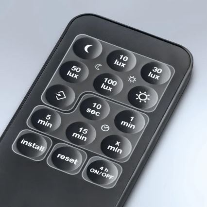 Steinel 059576 - Liiketunnistin SensIQ IP54 valkoinen + kaukosäädin