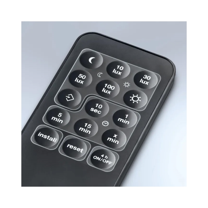 Steinel 059576 - Liiketunnistin SensIQ IP54 valkoinen + kaukosäädin