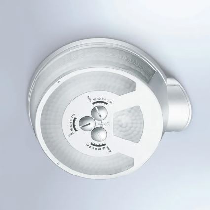 Steinel 059576 - Liiketunnistin SensIQ IP54 valkoinen + kaukosäädin