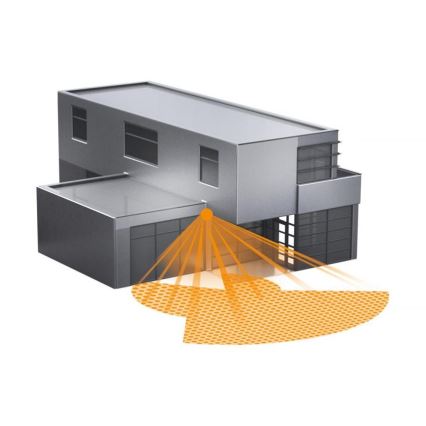 Steinel 059583 - Liiketunnistin SensIQ S IP54 musta + kauko-ohjaus