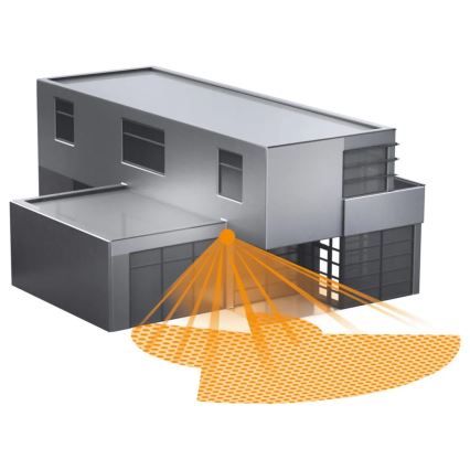 Steinel 059606 - Liiketunnistin SensIQ S IP54 musta+ kaukosäädin