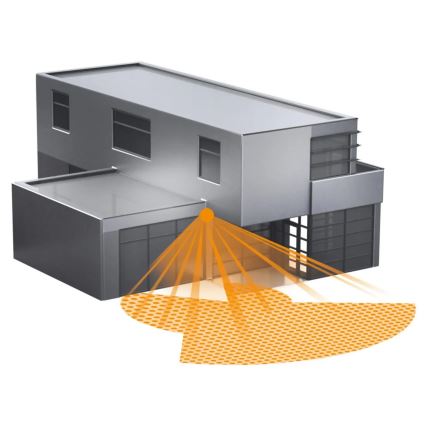 Steinel 059613 - Liiketunnistin SensIQ S IP54 valkoinen + kaukosäädin