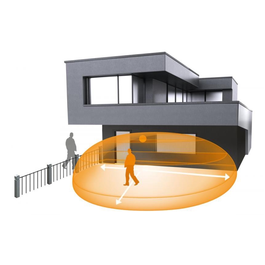 Steinel 059644 - Liiketunnistin iHF 3D KNX IP54 valkoinen