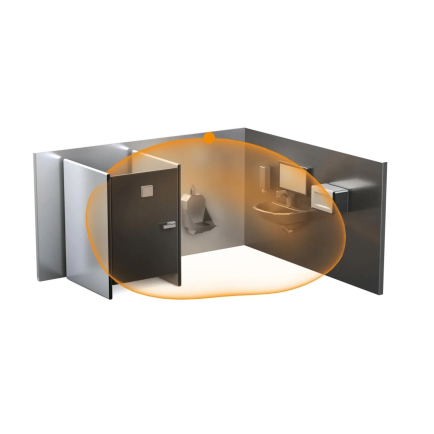 Steinel 064426 - Läsnäoloilmaisin HF 360-2 BT IPD IP54 valkoinen