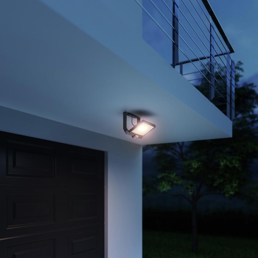 Steinel 065263 - LED-valonheitin sensorilla XLED ONE XL S LED/42,6W/230V 3000K IP44 antrasiitti