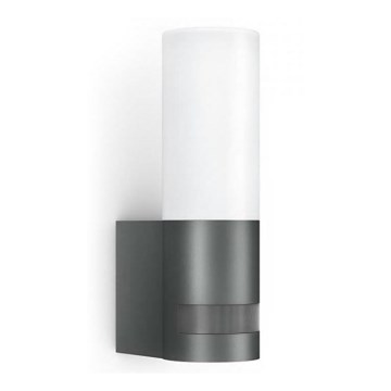 Steinel 065287 - LED-ulkovalaisin anturilla L 605 LED/9,5W/230V IP44 antrasiitti
