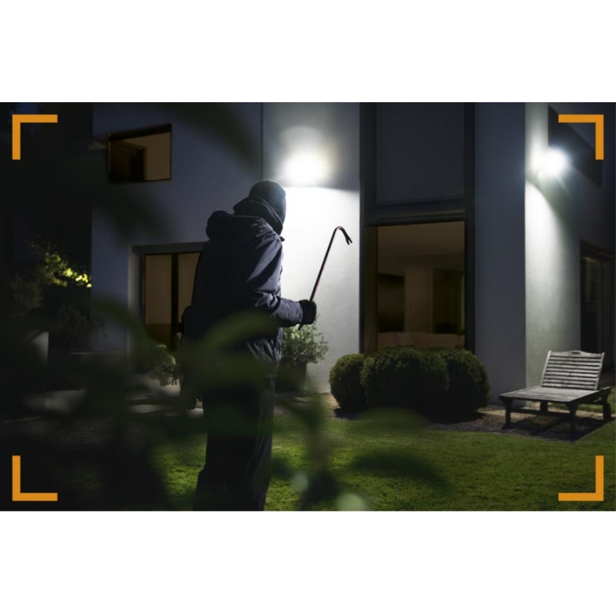 Steinel 065294 - LED-valonheitin anturilla ja kameralla LED/21W/230V IP44