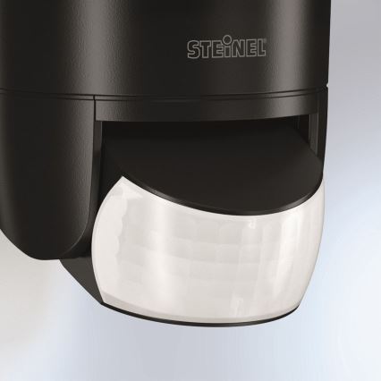 Steinel 065447 - LED-valonheitin anturilla XLED HOME LED/13,5W/230V IP44 musta