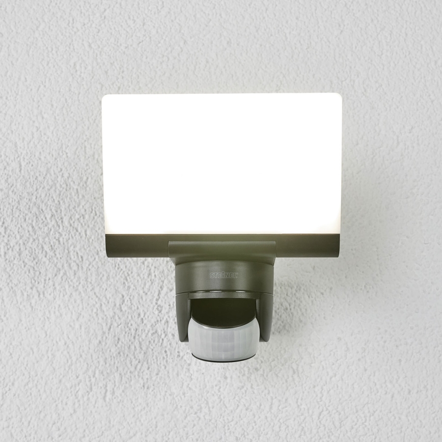 Steinel 065447 - LED-valonheitin anturilla XLED HOME LED/13,5W/230V IP44 musta