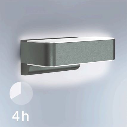 STEINEL 065713 - LED-talonumero anturilla L820 LED / 12,5W / 230V IP44
