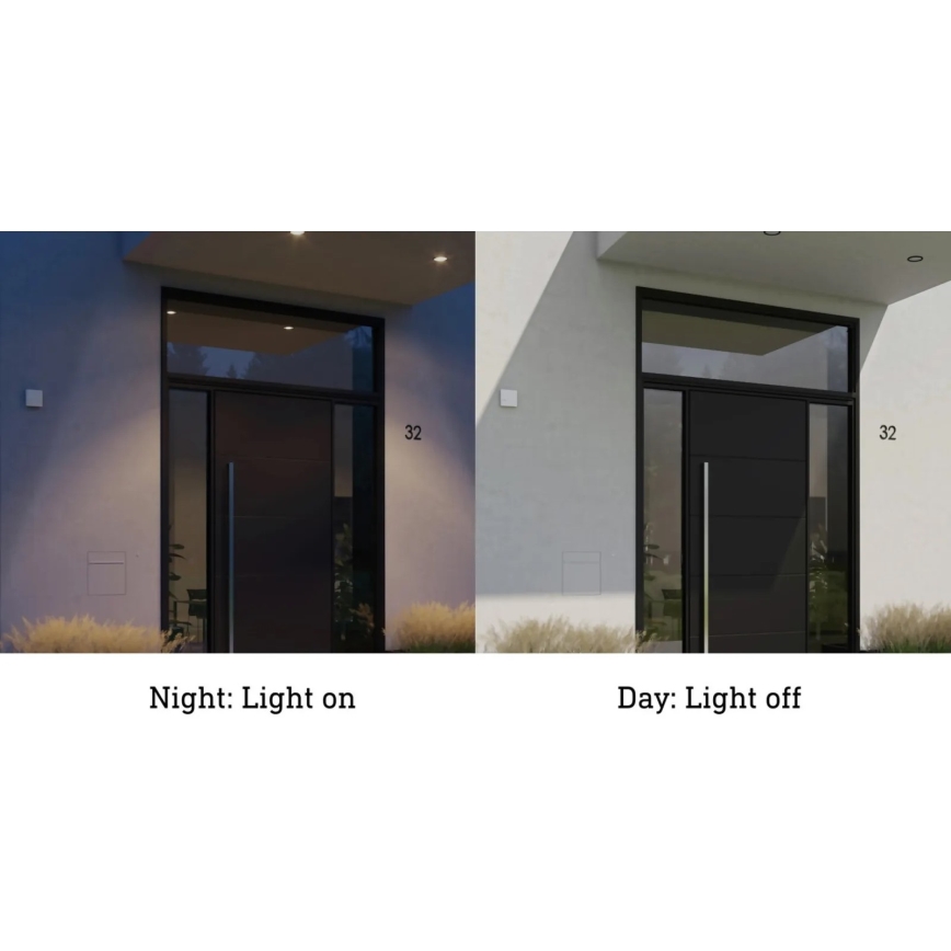 Steinel 066123 - Hämärän tunnistin NIGHTMATIQ Plus IP54 valkoinen