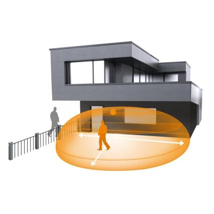 Steinel 066215 - Liiketunnistin iHF 3D COM1 IP54 musta