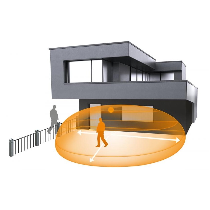 Steinel 066215 - Liiketunnistin iHF 3D COM1 IP54 musta