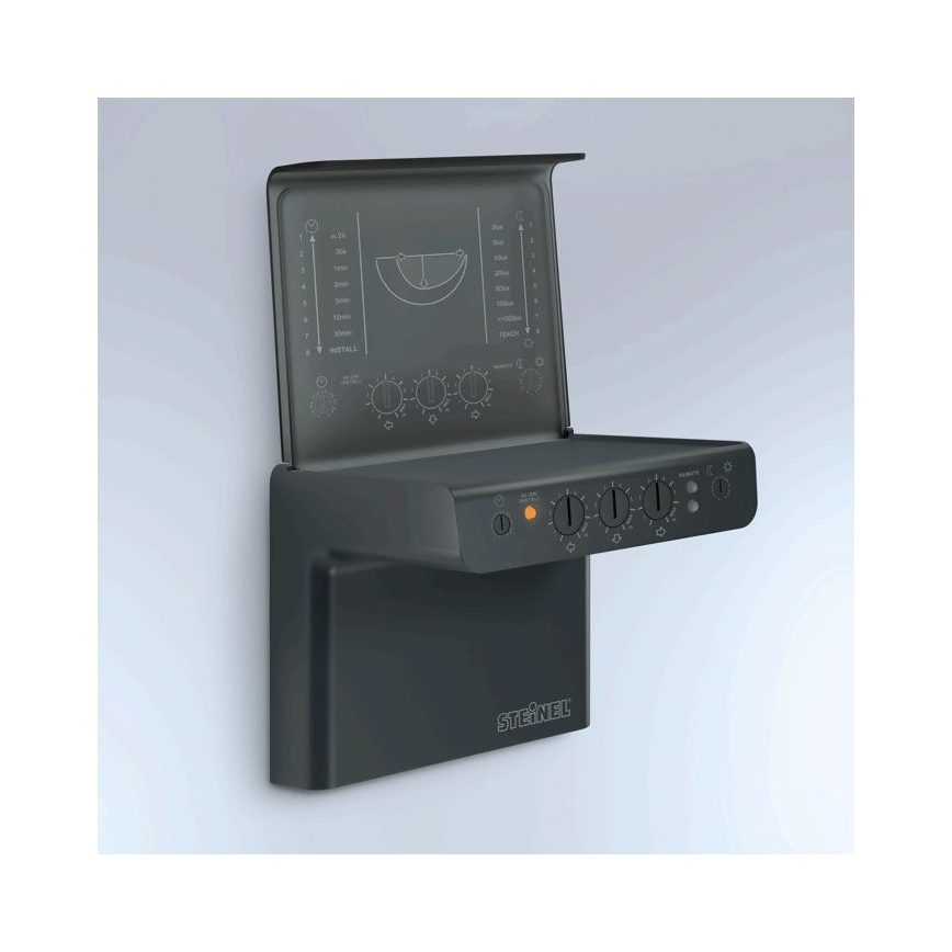 Steinel 066215 - Liiketunnistin iHF 3D COM1 IP54 musta