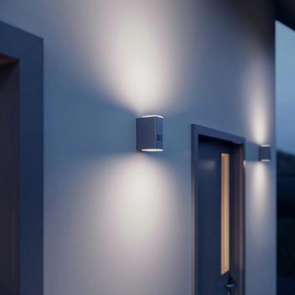Steinel 067199 - LED Ulkoseinävalo sensorilla  L 930 S LED/9,3W/230V IP44 antrasiitti
