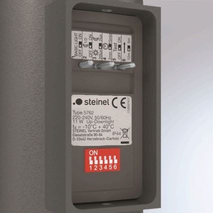 Steinel 067199 - LED Ulkoseinävalo sensorilla  L 930 S LED/9,3W/230V IP44 antrasiitti
