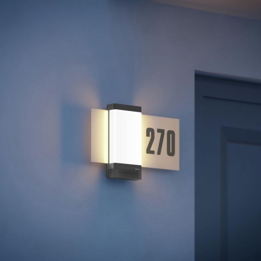 Steinel 067205 - LED-talonumero anturilla L270SC LED/7,8W/230V IP44
