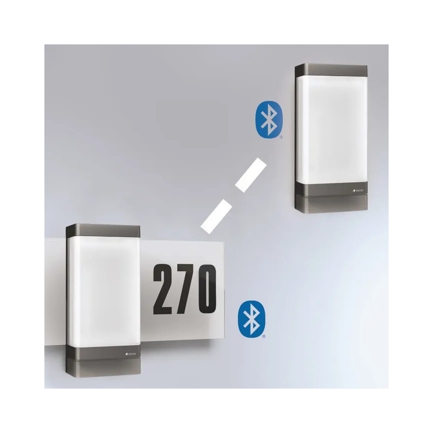 Steinel 067205 - LED-talonumero anturilla L270SC LED/7,8W/230V IP44
