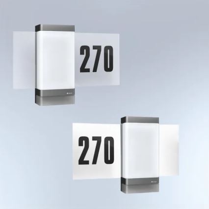 Steinel 067205 - LED-talonumero anturilla L270SC LED/7,8W/230V IP44