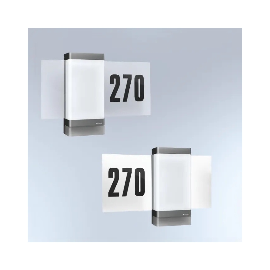 Steinel 067205 - LED-talonumero anturilla L270SC LED/7,8W/230V IP44