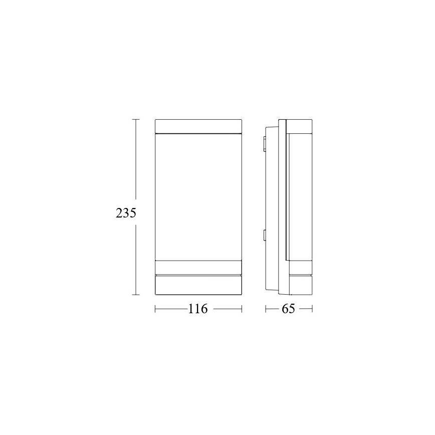 Steinel 067212 - LED Ulkovalo sensorilla L 271 SC LED/6,6W/230V 3000K IP44