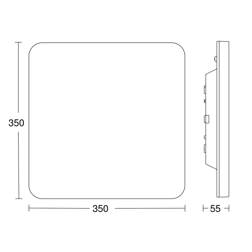 Steinel 067878-LED-kattovalaisin anturilla RS PRO LED/23,4W/230V IP40 4000K