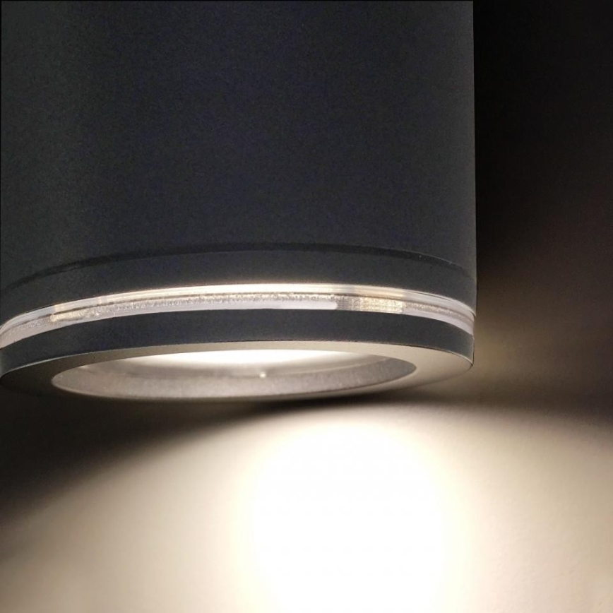 Steinel 068660 - LED-ulkolamppu SPOT GARDEN 1xGU10/6,7W/230V IP44 antrasiitti