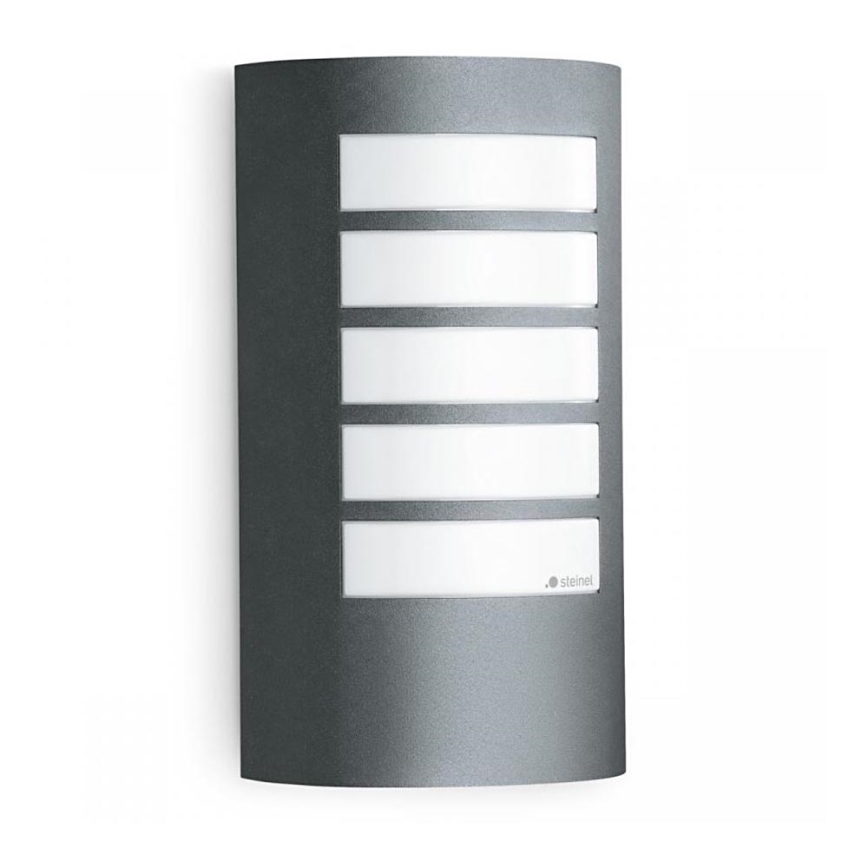 Steinel 069155 - Ulkoseinävalo  L 12 1xE27/60W/230V IP44 antrasiitti