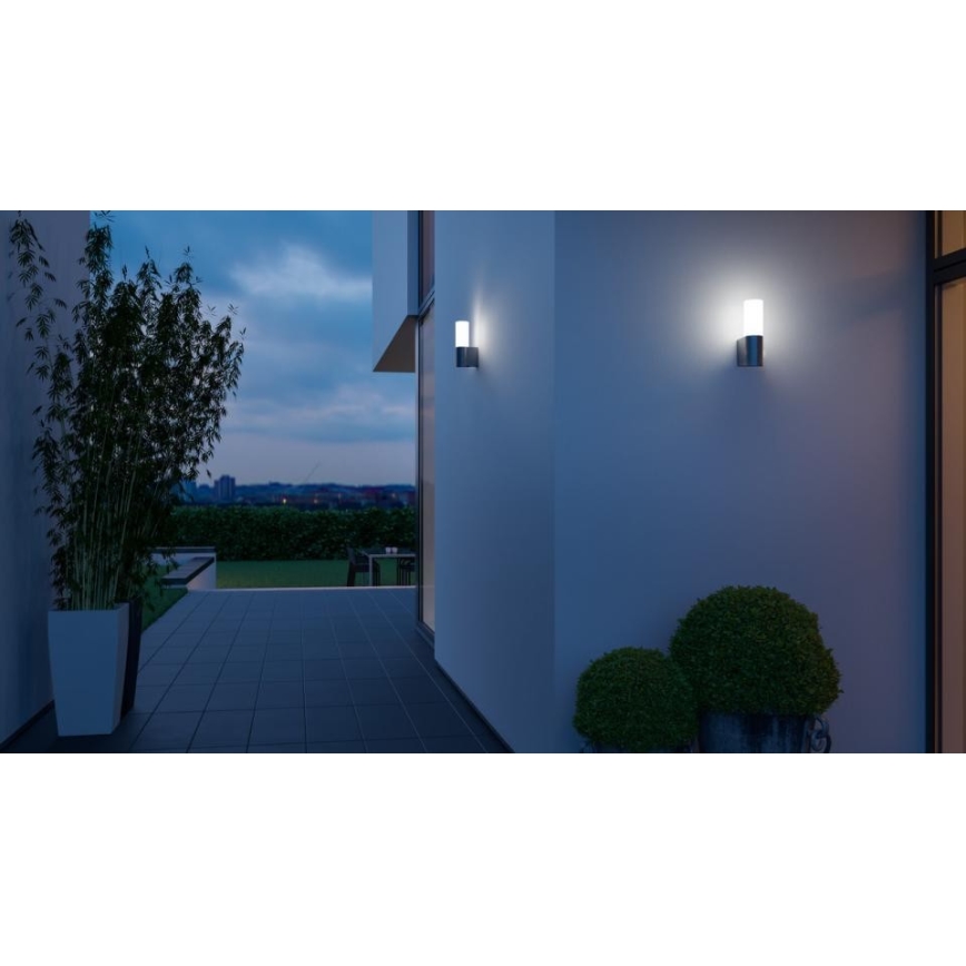 Steinel 069506-LED-ulkoseinävalo L 605 LED/11,3W/230V IP44 antrasiitti