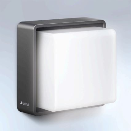 Steinel 078645- LED Ulkovalo anturilla L 845 SC 9W/230V 3000K IP44 antrasiitti
