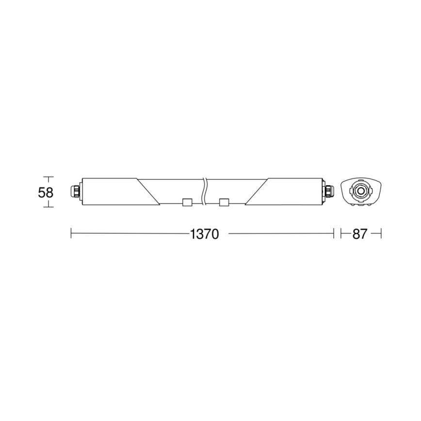 Steinel 078881 - LED Kestävä valo sensorilla RS PRO 5100 SC LED/30W/230V IP66