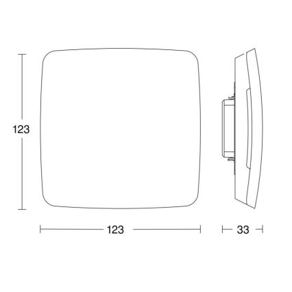 Steinel 079208 - Multisensori Aerosol KNX IP44 valkoinen