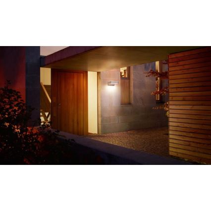 Steinel 079291- LED ulkoseinävalaisin L800C LED/7,5W/230V IP44 antrasiitti