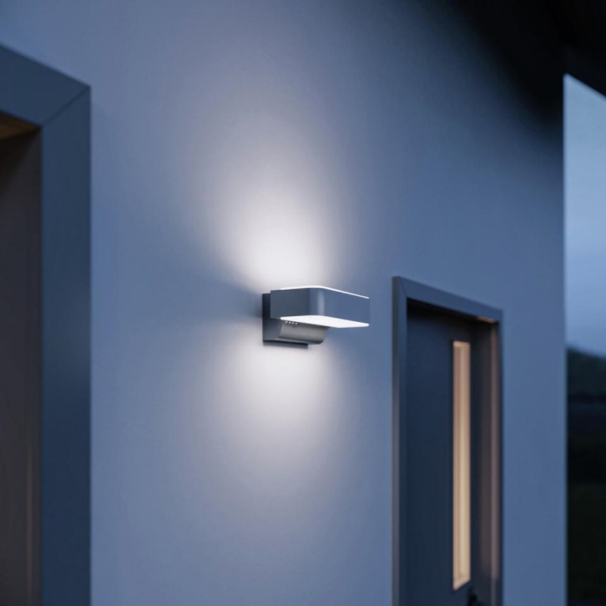 Steinel 079307- LED ulkoseinävalaisin L810C LED/9,8W/230V IP44 antrasiitti