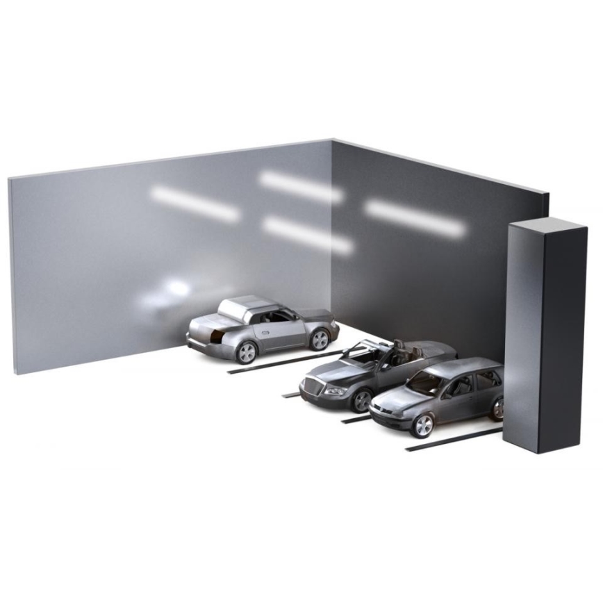 Steinel 079338-LED Kestävä valo sensorilla RS PRO5150 SC 5C 42W/230V IP66