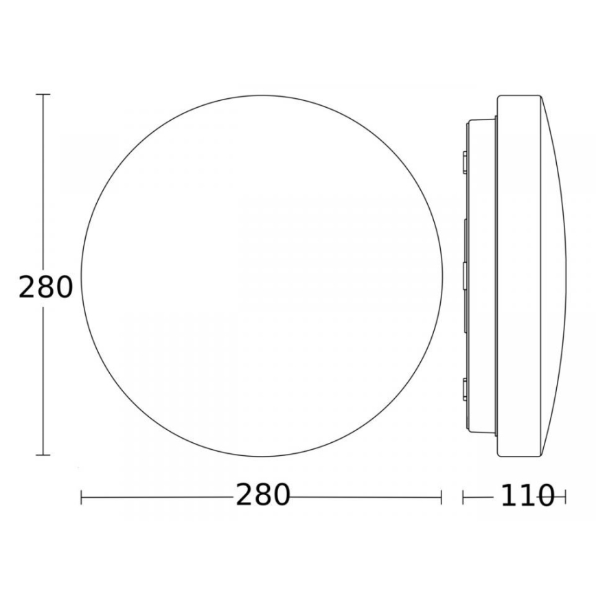 Steinel 079734 - LED Kattovalo sensorilla RS 20 S LED/9,4W/230V 3000K IP44
