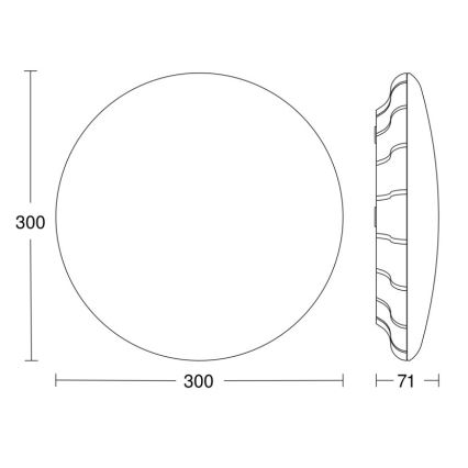 Steinel 079789- LED Ulkokattovalo sensorilla RS PRO S20 SC LED/15,7W/230V IP65 3000K