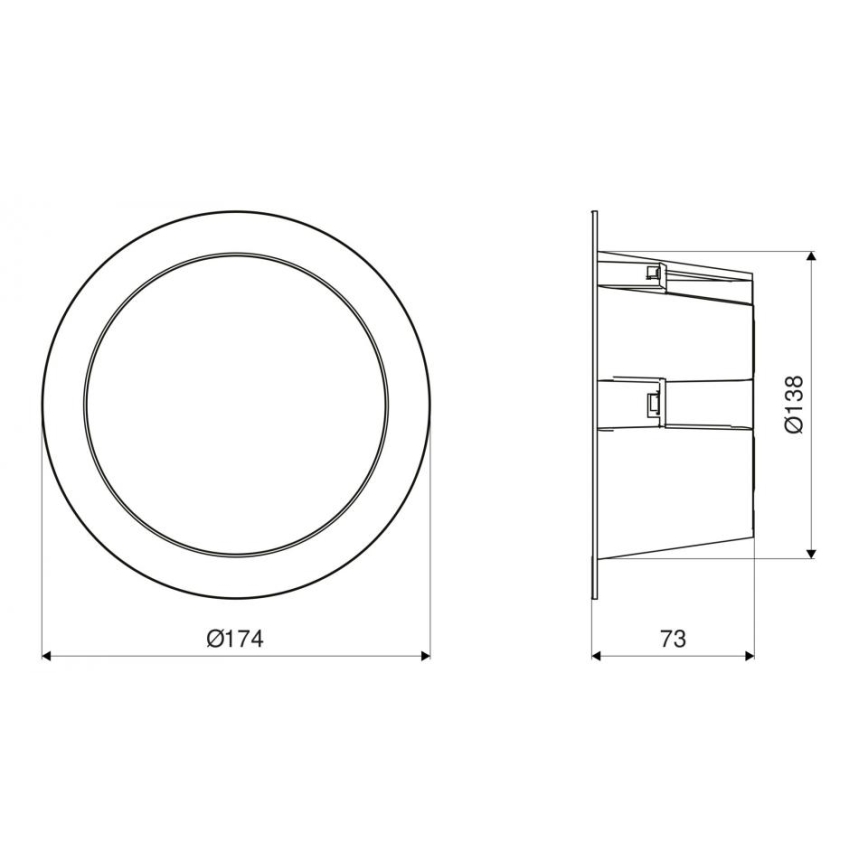 Steinel 084998 - LED Himmennettävä ulko riippuva kattovalaisin anturilla RS PRO DL 150 SC LED/10,8W/230V 3000/4000/5700K IP54