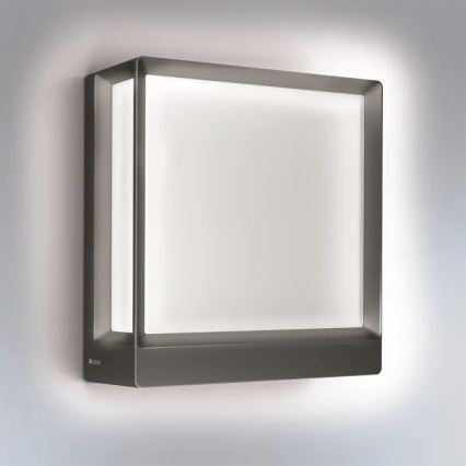 Steinel 085230 - LED Himmennettävä ulkoseinävalaisin L40C LED/12,9W/230V IP54 antrasiitti