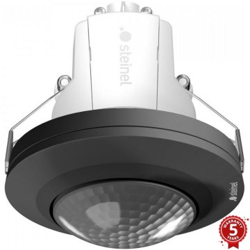 Steinel 087906 - Liiketunnistin upotettu läsnäolotunnistimella PD-8 ECO COM1 360° musta