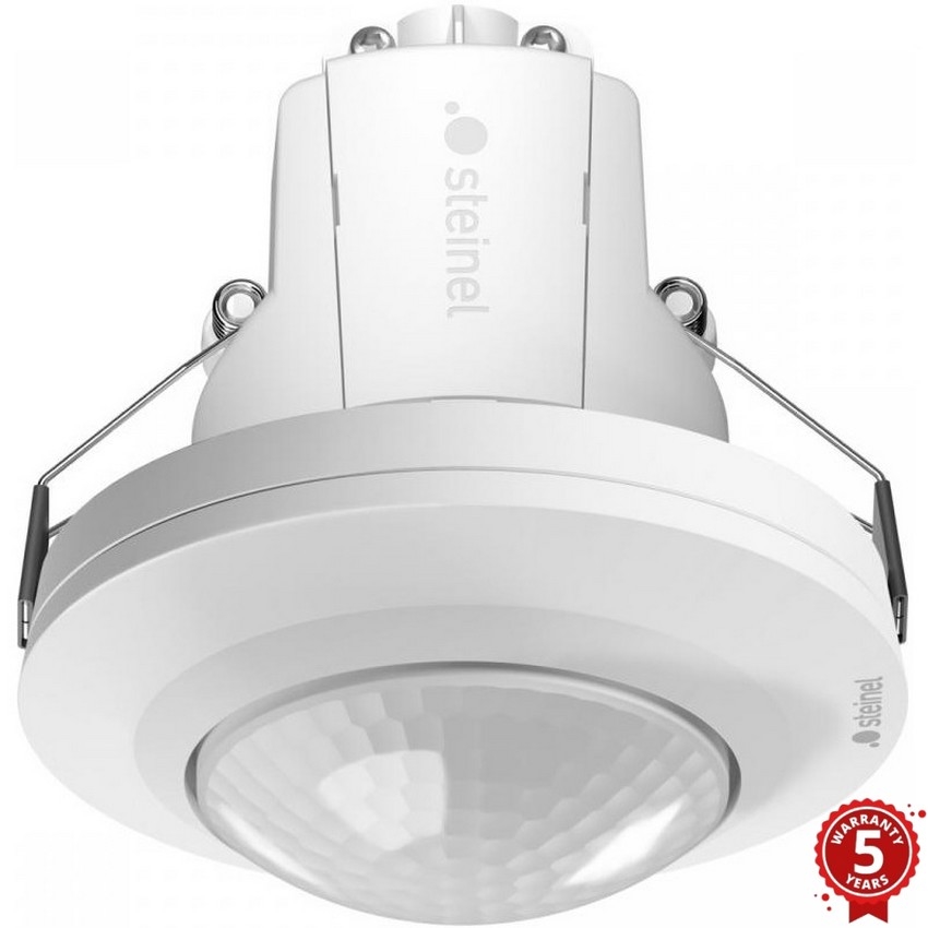 Steinel 087913 - Liiketunnistin upotettu läsnäolotunnistimella PD-8 ECO COM1 360° valkoinen