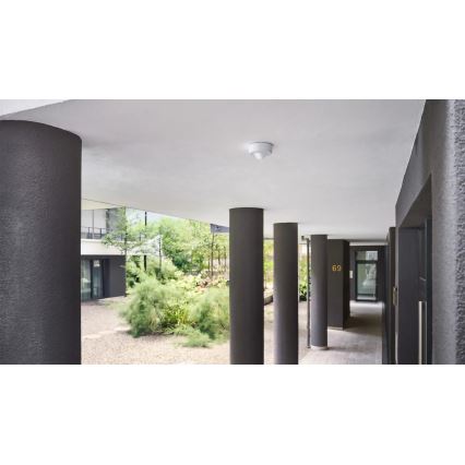 Steinel 087951 - Ulkoliikennanturi läsnäolotunnistimella PD-8 ECO KNX 360° IP54 valkoinen