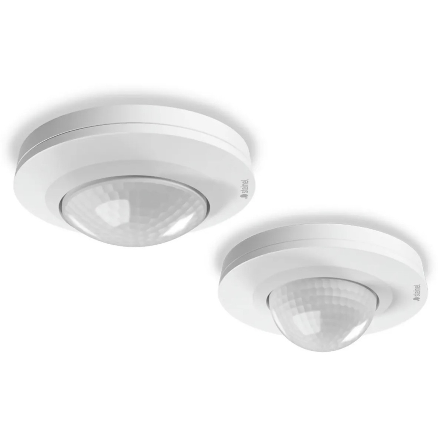 Steinel 087951 - Ulkoliikennanturi läsnäolotunnistimella PD-8 ECO KNX 360° IP54 valkoinen